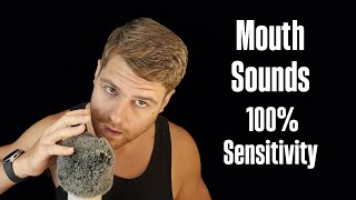 ASMR Mouth Sounds & Inaudible Whispers 100% Sensitivity