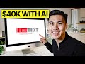 I Built a Simple "1 PAGE" Bank Website Making $40K with AI