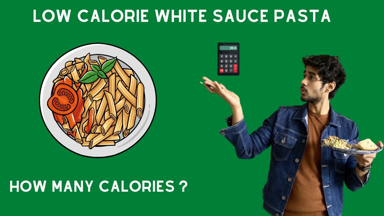 LOW CALORIE WHITE SAUCE PASTA SUPER EASY AND HEALTHY PASTA RECIPE