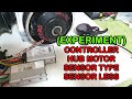 Sensorless hub motor controller sensor type testing experiment jp mr100 minimotors dualtron mober