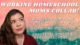 WORKING AS A HOMESCHOOLING MOM | MY STORY | WORK LIFE BALANCE | HOW I MANAGE MY TIME | SIDE HUSTLES