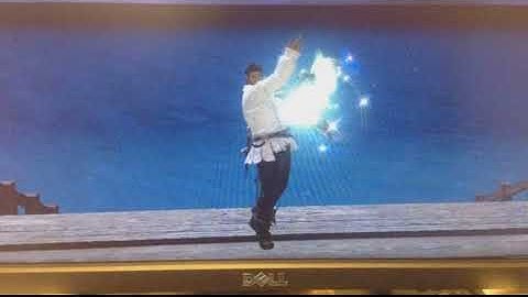 FFXIV Bard Performance using iPad Air Keyboard