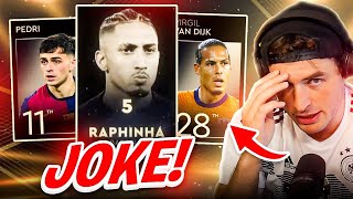 2025 Ballon D'or Rankings are a JOKE