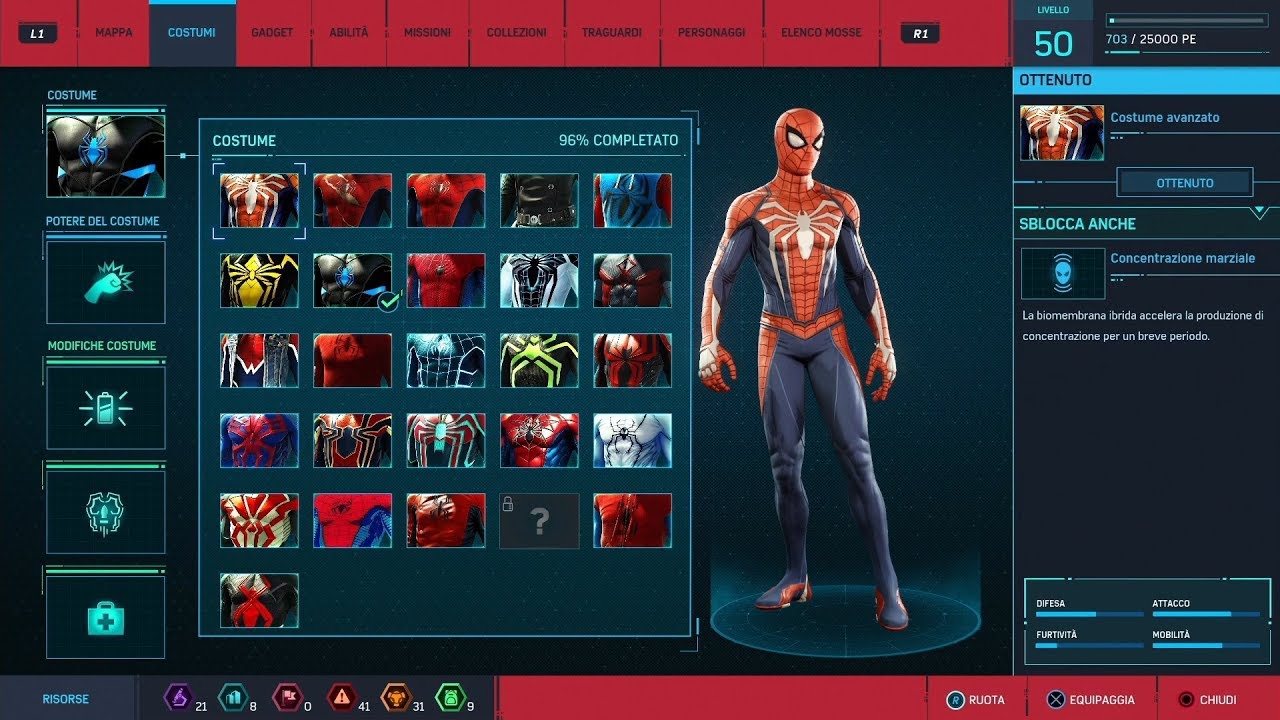 hykleri psykologisk kaldenavn Spiderman PS4 PRO - A SUIT FOR ALL SEASONS Trophy ! All spiderman's suits -  YouTube