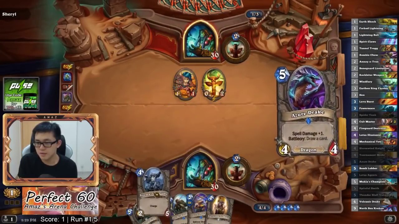 Amaz 12 0 Arena with Shaman That's Pro! FeelsGoodMan!