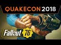 Fallout 76 Panel With Todd Howard at QuakeCon 2018