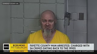 Fayette County man arrested and charged with sex crimes