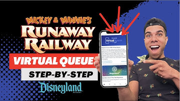 STEP-BY-STEP Disneyland Virtual Queue Walkthrough - Mickey & Minnie’s Runaway Railway