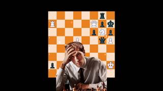 BOBBY FISHER BRILLANCY 🤫✨ (3)#chess #chessgame #chesscom #shorts #youtubeshorts #brilliant #gaming