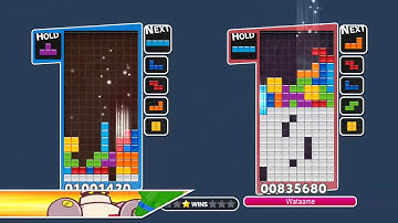 [Puyo Puyo Tetris AI] Zetris vs Wataame (21) - AI vs AI