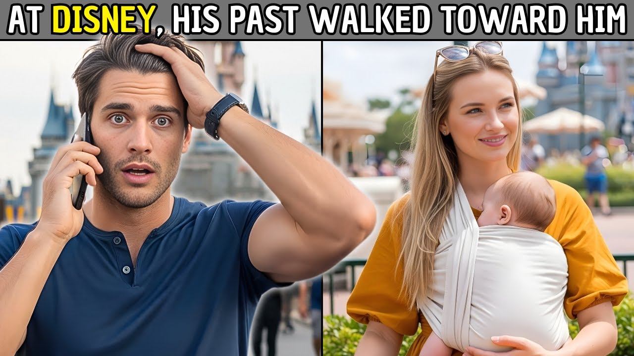 BILLIONAIRE ARRIVED AT DISNEY WORLD FOR A MEETING - UNTIL HE SAW HIS EX WITH A BABY