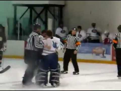 jacob pope goalie fight