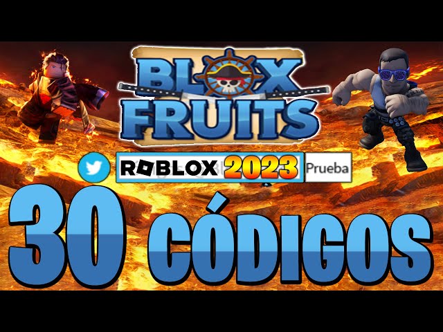 CÓDIGOS DE ABRIL⚠️ NOVOS CÓDIGOS DE 2023 - BLOX FRUITS 