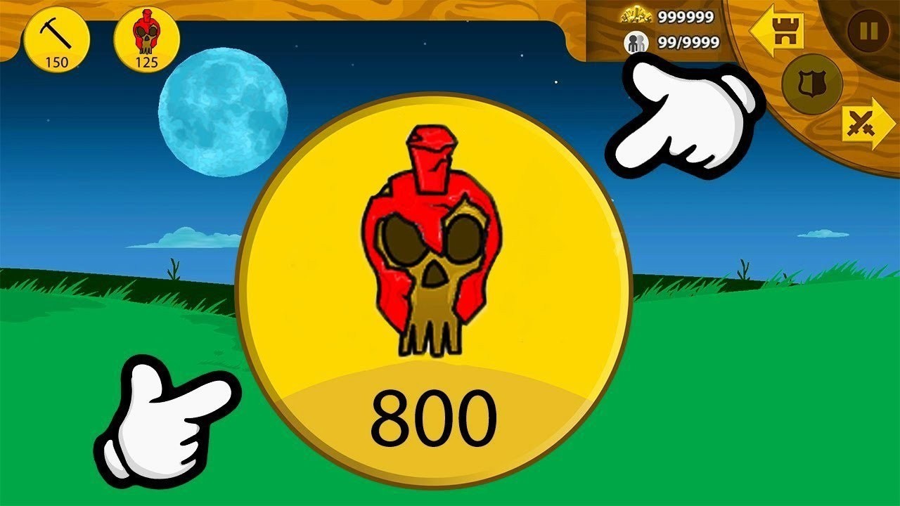 Stick War Legacy Mod VIP: Ultimate x999999 Super SPEARTON With OVERMAX Power!