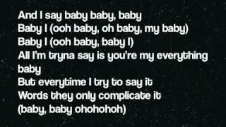 Ariana Grande Baby I Lyrics On Screen Ariana Grande Baby I Lyrics On Screen
