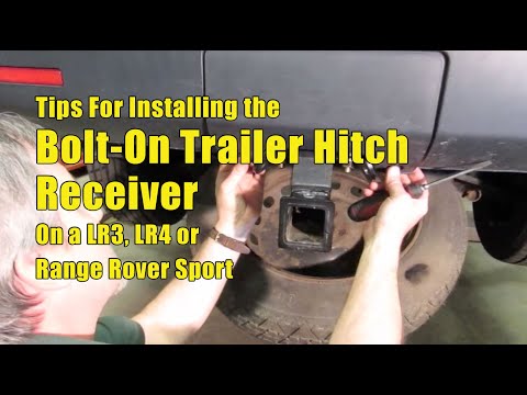 Atlantic British Presents: Install the Bolt-On Trailer Hitch Receiver for Land Rovers