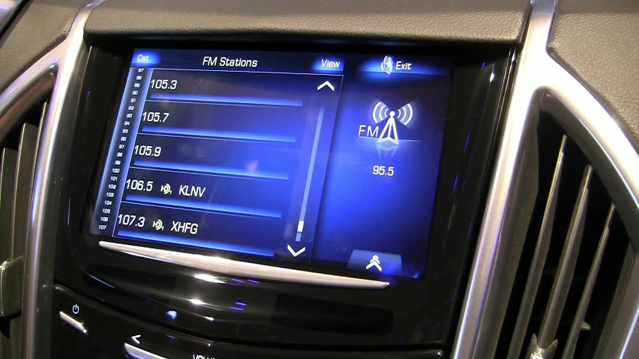 Cadillac CUE Infotainment System Walk Though - YouTube