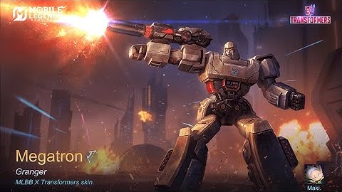 ENTRANCE ANIMATION OF GRANGER "MEGATRON" TRANSFORMERS SKIN