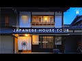 Traditional japanese house tour  gion kyoto japan  machiya