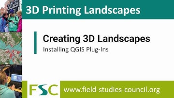 3D printing Landscapes - Installing QGIS Plugins