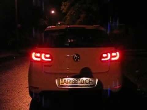 Volkswagen Golf 6 LED R20 taillights реплика светодиодных фонарей Volkswagen Golf 6 LED R20 taillights реплика светодиодных фонарей