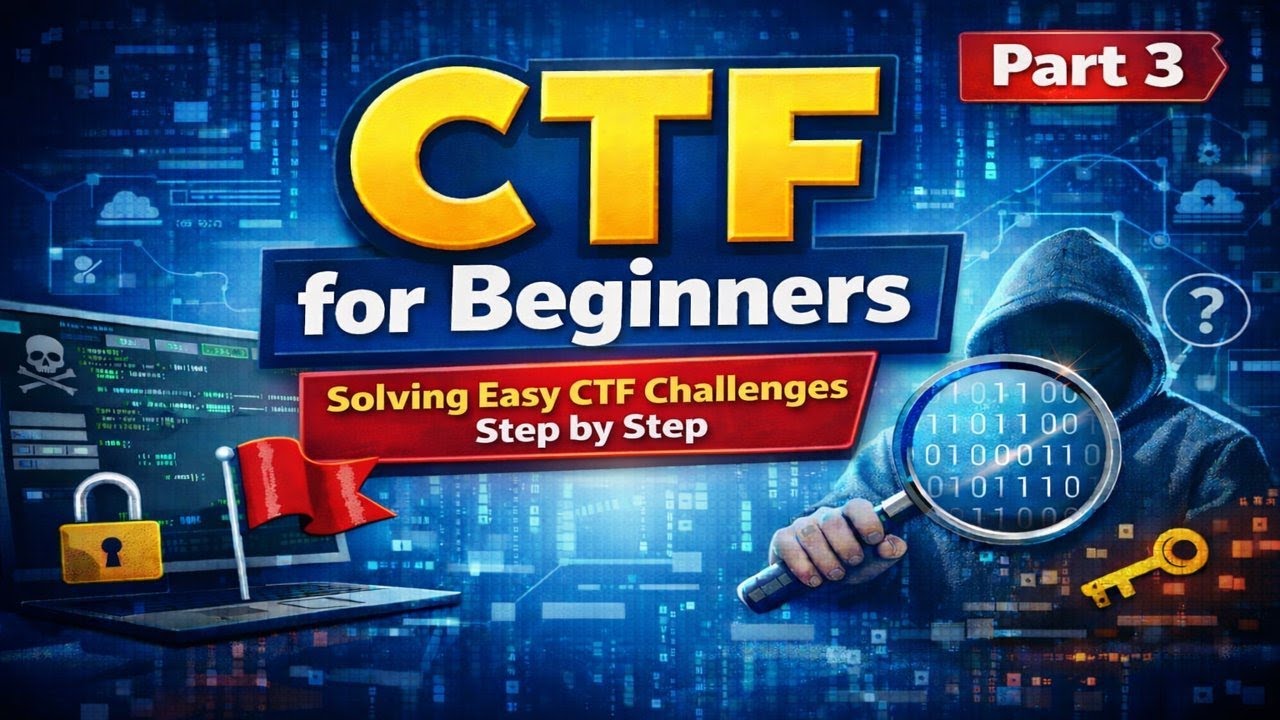 CTF for Beginners | Part 3 | Solving Easy CTF Challenges Step by Step (Tamil) - YouTube