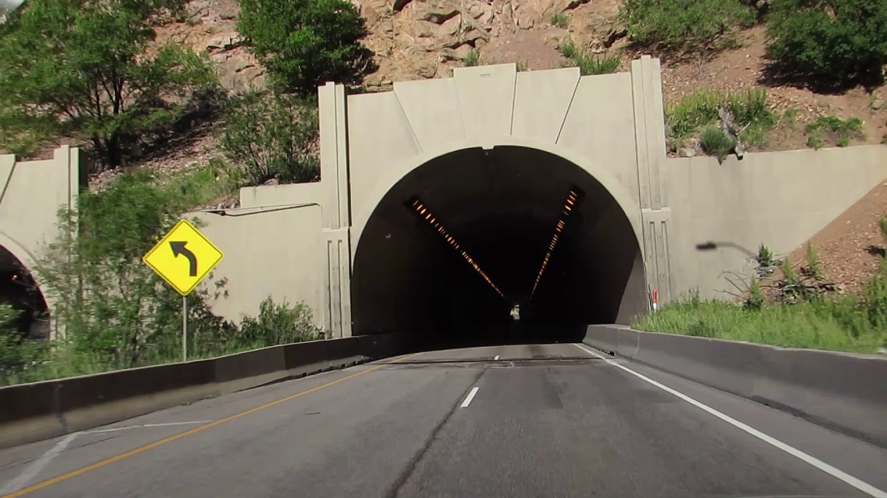 Eisenhower & Glenwood Canyon Tunnels (I70), Colorado YouTube