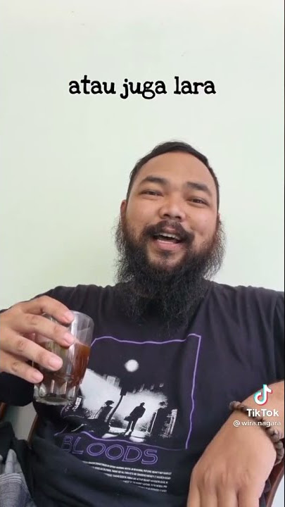 video lucu ngakak - minum kopi hitam bikin bam bam geblek story