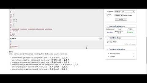 B. Gifts Fixing Codeforces Round #661 Div  3 Maths