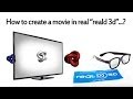 How to create a movie in real reald 3d  tutorial with 3ds max  after effects