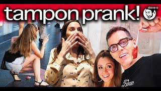 Tampon Prank With My Fiancée, Lux! (ft. Whitney Cummings) | Steve-O