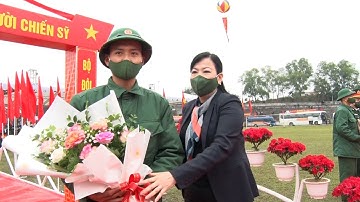 325 tân binh thành phố Thái Nguyên nô nức lên đường nhập ngũ