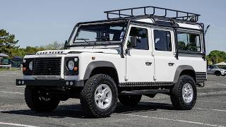 1986 Land Rover Defender 110 302ci V8 Walk-around Video