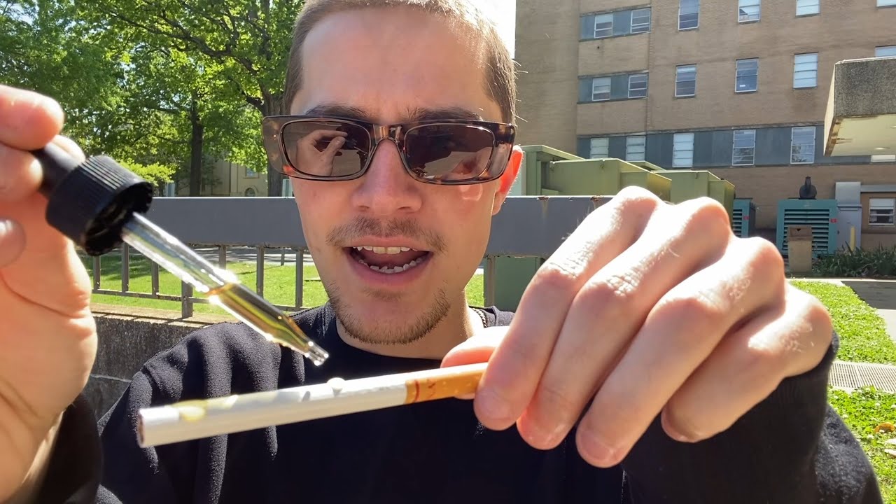 I Dropped 1000mg CBD Oil Onto a Cigarette to Enjoy the Most Relaxing Buzz Ever
