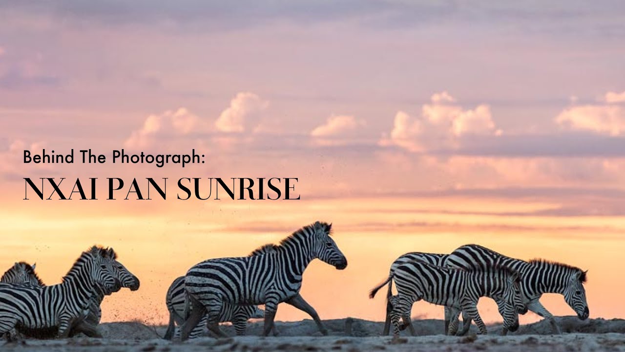 Behind The Photograph: Nxai Pan Sunrise