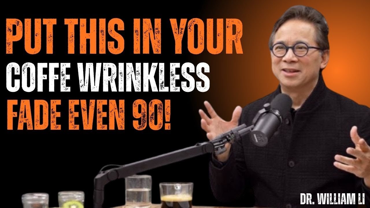 Put This in Your Coffee to Boost Collagen & Smooth Wrinkles Naturally | Dr. William Li