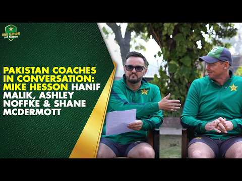 Pakistan Coaches In Conversation: Mike Hesson, Hanif Malik, Ashley Noffke & Shane McDermott 🎙️ thumbnail
