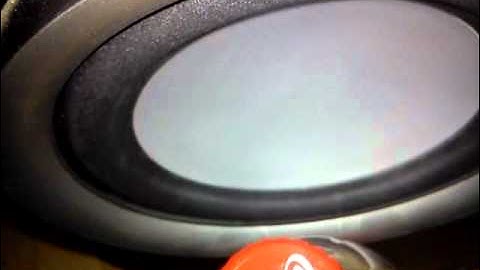 Bass test on my Altec Lansing mx5021