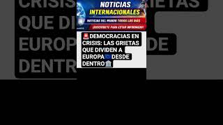 🌏 NOTICIAS INTERNACIONALES 🌏 TENSIÓN POLÍTICA #geopolítica #noticias #juna8558