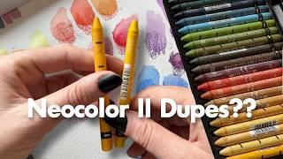 iCrayon vs Neocolor II