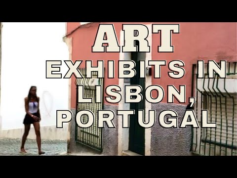 ART EXHIBIT IN LISBON PORTUGAL - Anji Lesourne