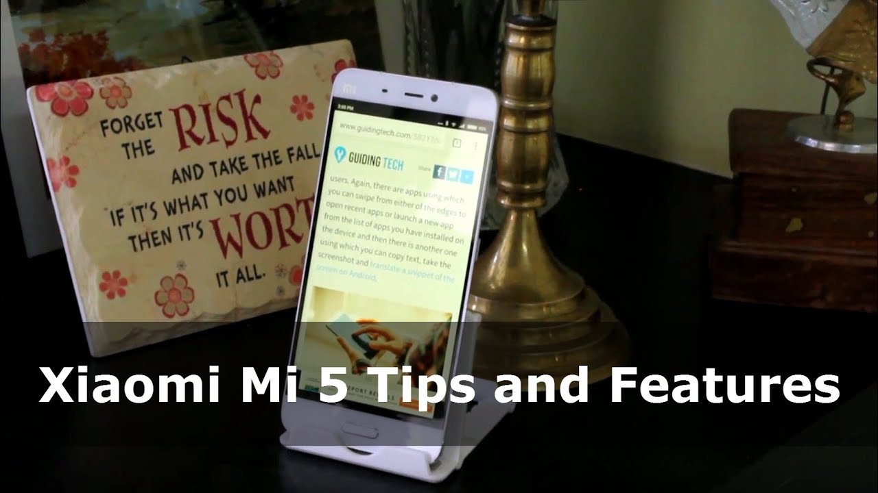 Top 5 Xiaomi Mi 5 Tips and Feature You Must Check Out | Guiding Tech