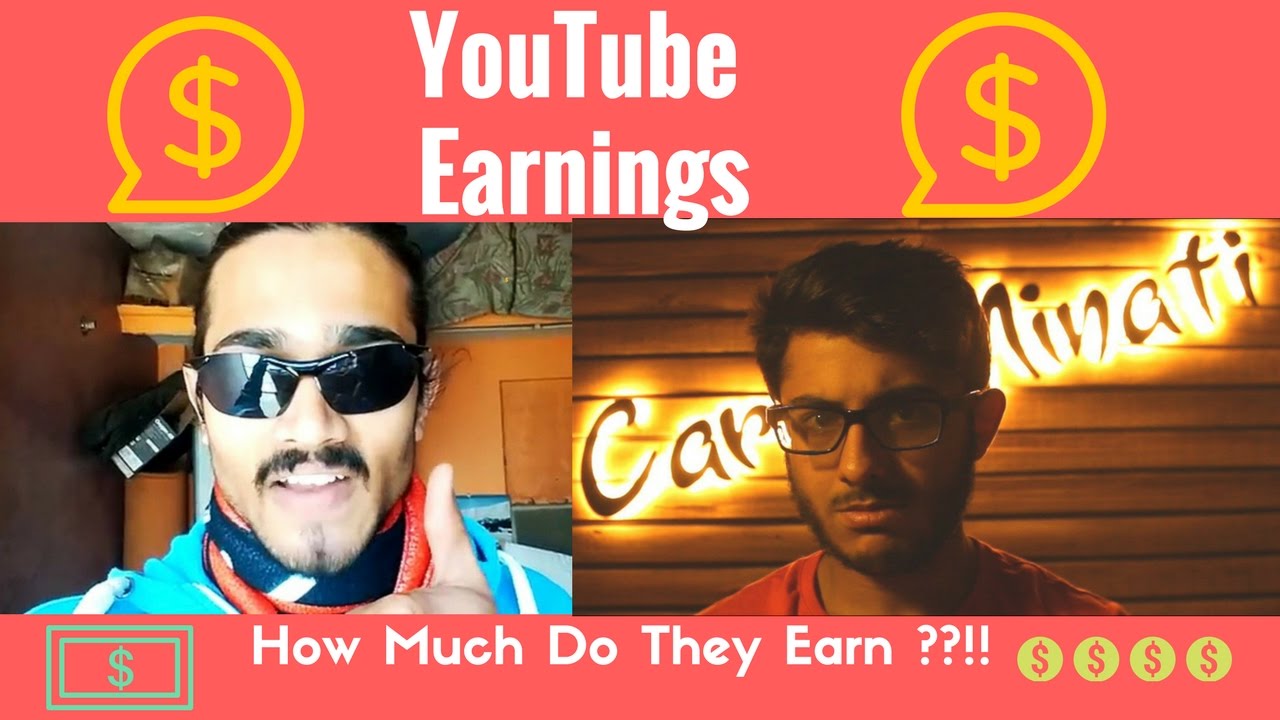 BB KI VINES AND CARRY MINATI EARNINGS || How Much Do They Earn? ||