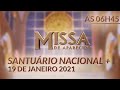 Missa | Santuário Nacional de Aparecida 06h45 19/01/2021