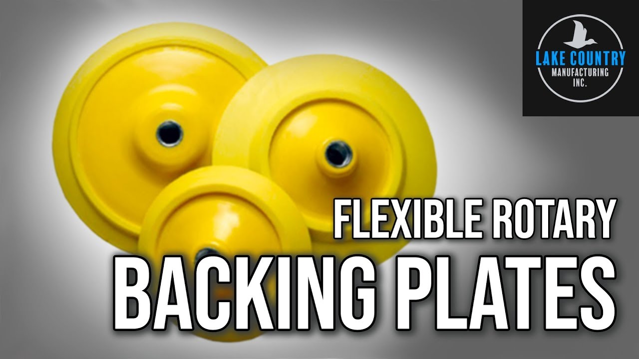 Lake Country ROTARY Backing Plates | THE RAG COMPANY