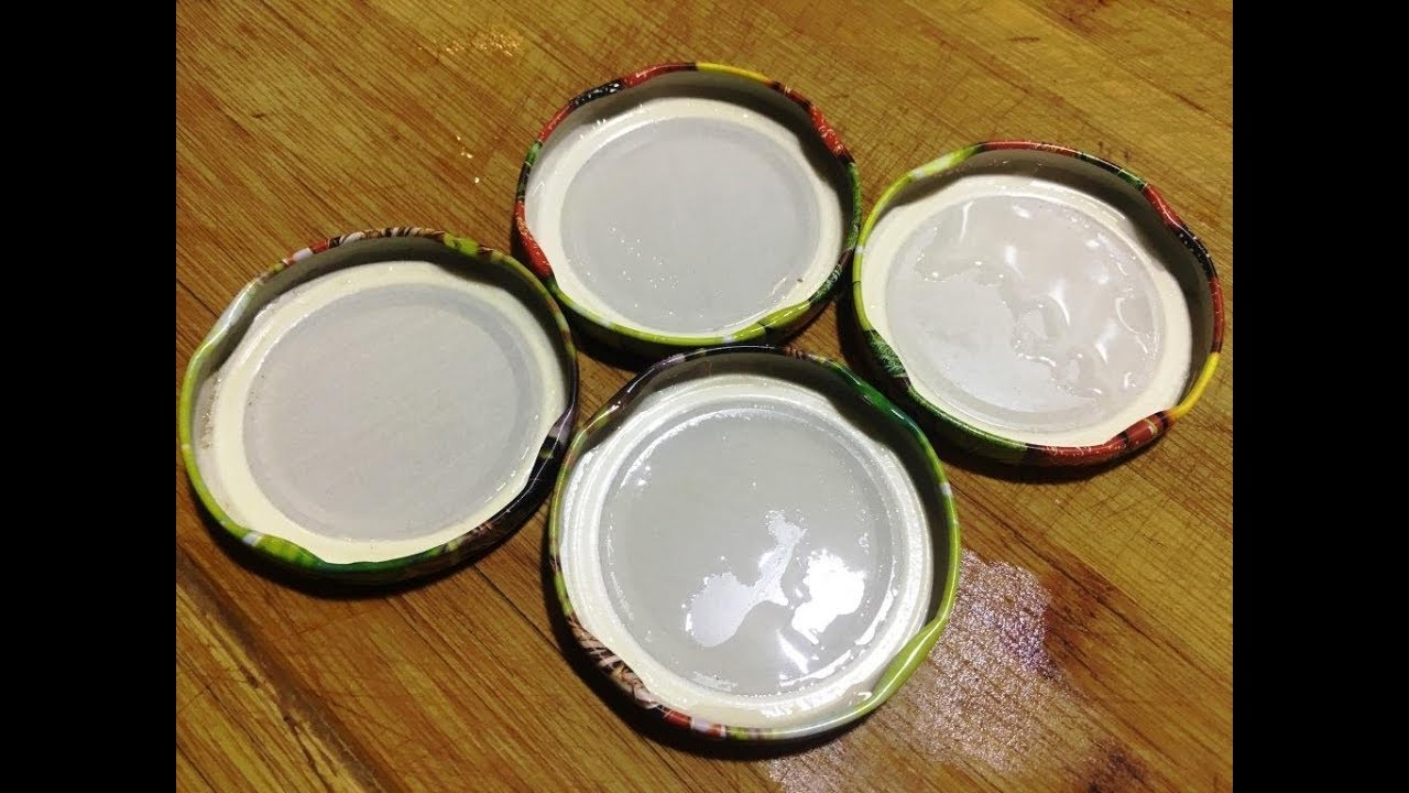 How to sterilize the lids of cans for canning YouTube