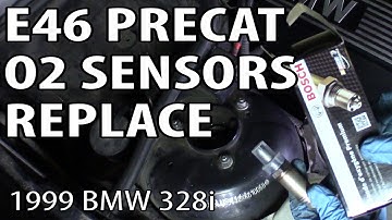 E46 Pre-Cat Oxygen Sensors Replacement DIY