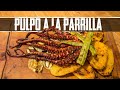 Pulpo a la Parrilla, FT @Alvaro Barrientos Montero  - Recetas del Sur