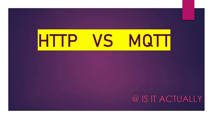 Difference between HTTP and MQTT / HTTP vs MQTT / how MQTT differs from that of HTTP / MQTT / HTTP