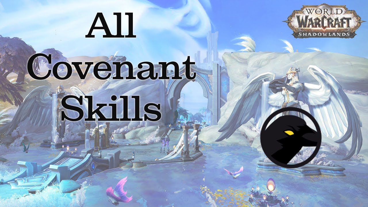 Shadowlands All Covenants abilities and all class covenants (Alpha)